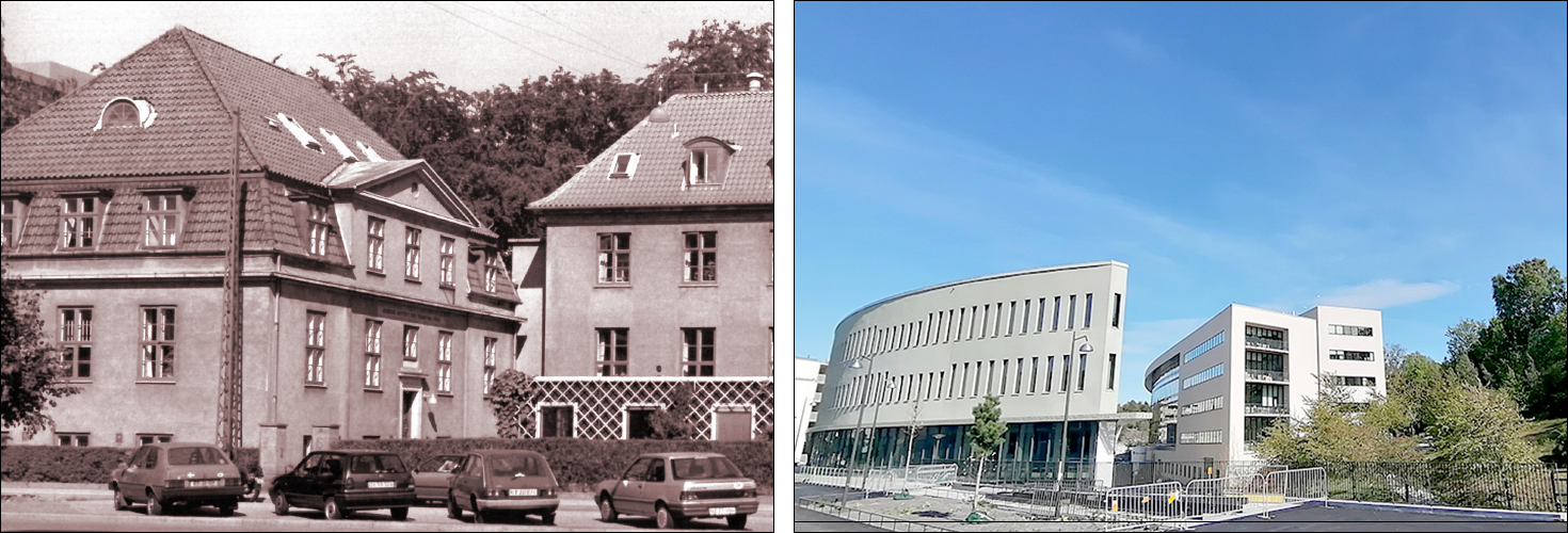 The Nordita building in Copenhagen, and the building in Stockholm